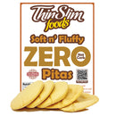 ThinSlim Foods Soft n' Fluffy ZERO Net Carb Pita 5 oz