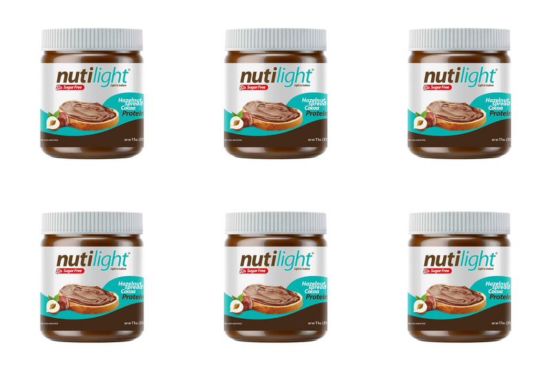 NutiLight Protein + Hazelnut Spread & Dark Chocolate, Sugar Free 11 oz.