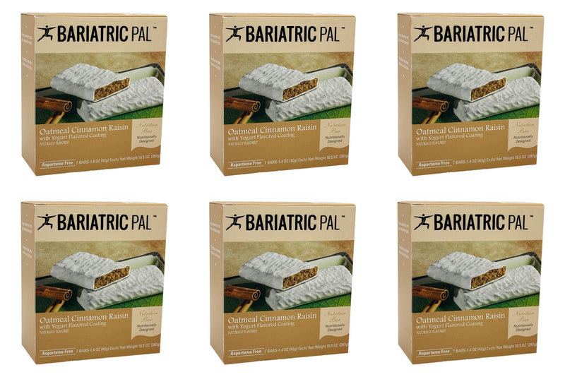 BariatricPal 10g Protein Snack Bars - Oatmeal Cinnamon Raisin