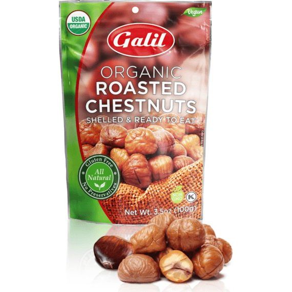 Galil Organic Roasted Chestnuts