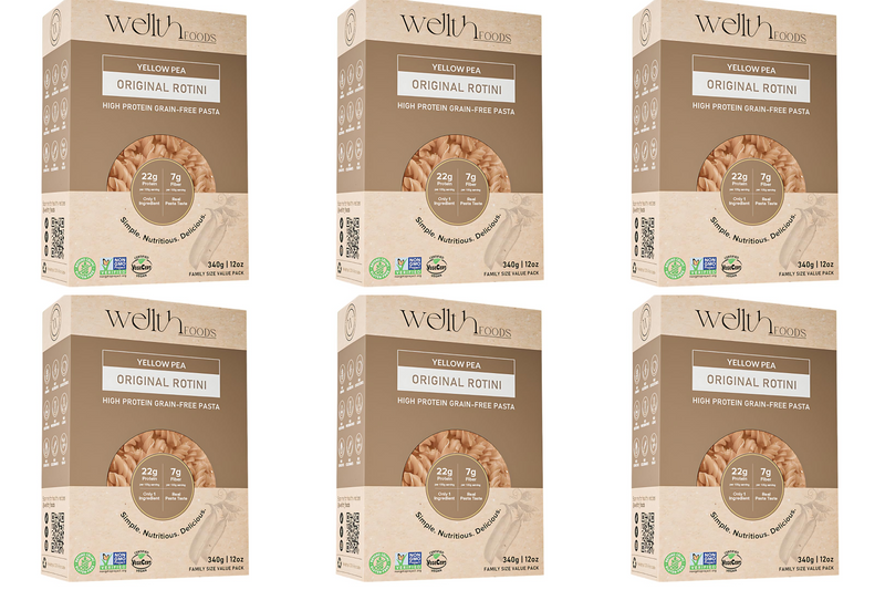 Wellth Foods High Protein Yellow Pea Pasta