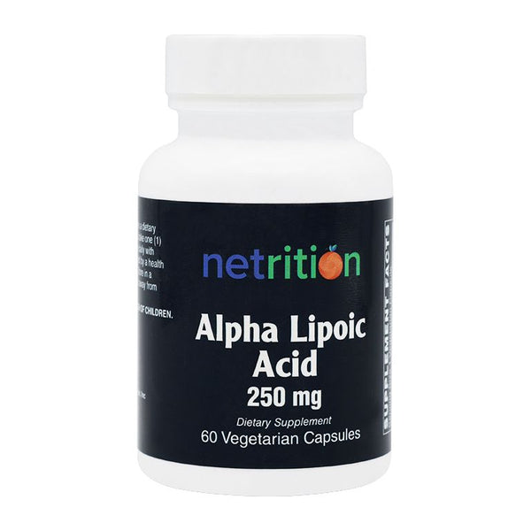 Alpha Lipoic Acid 250mg Capsule by Netrition