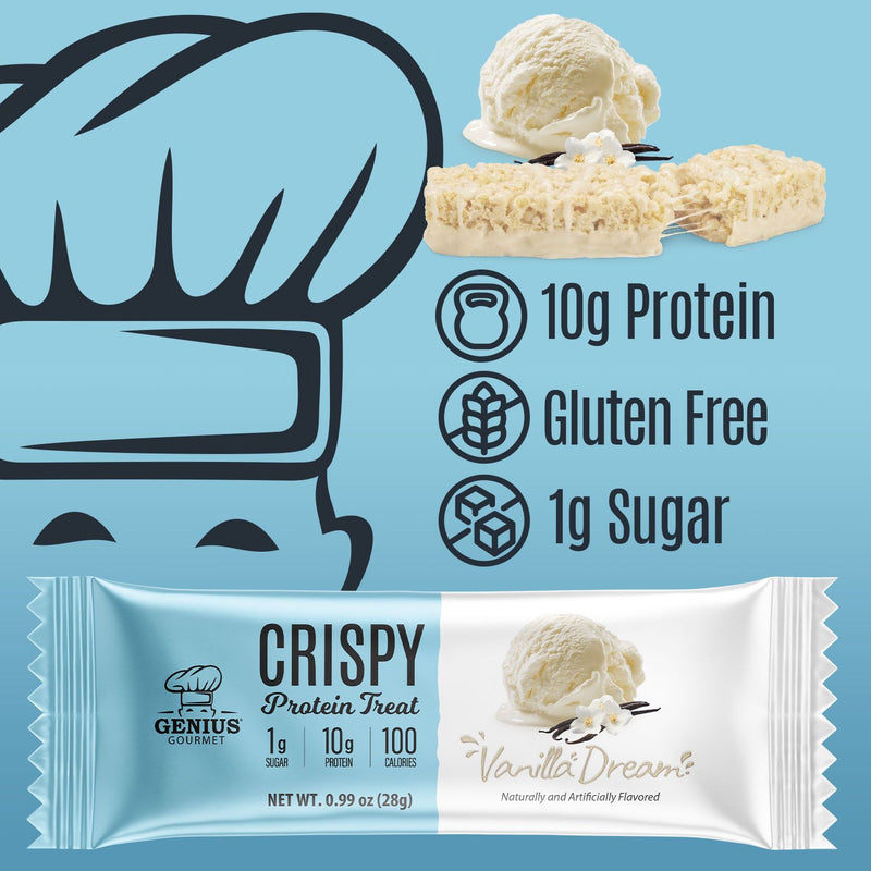 Genius Gourmet Crispy Protein Treat