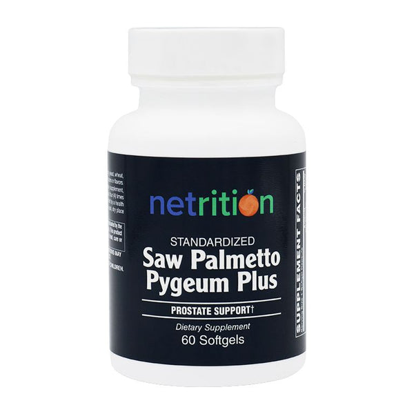 Saw Palmetto Pygeum Plus Softgel by Netrition