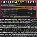 Nutrex Liquid L-Carnitine 3000, 31 servings (15.72 fl oz)