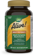 Nature's Way Alive! Max 3 Potency Multivitamin