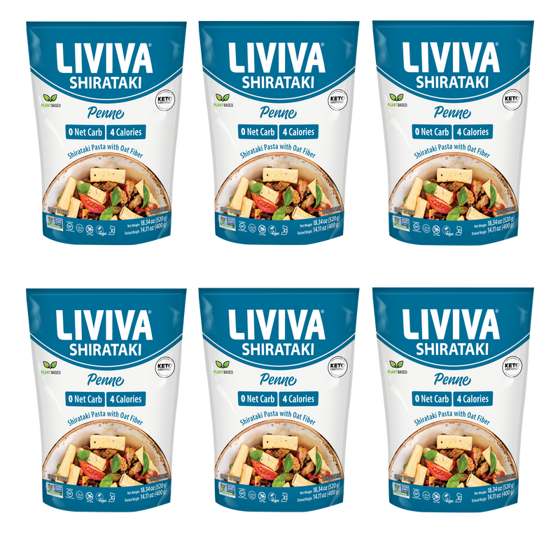 Liviva Organic Shirataki Pasta with Oat Fiber, 18.34 oz