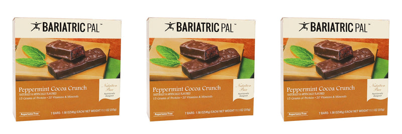 BariatricPal 15g Protein Bars - Peppermint Cocoa Crunch