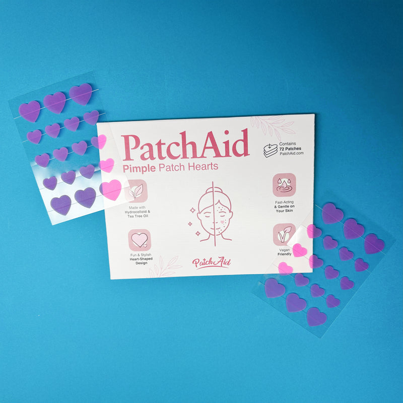 Pimple Patch Hearts by PatchAid