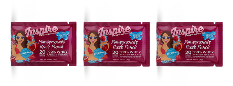 Inspire Pomegranate Razz Punch Protein Powder by Bariatric Eating