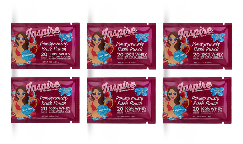 Inspire Pomegranate Razz Punch Protein Powder by Bariatric Eating