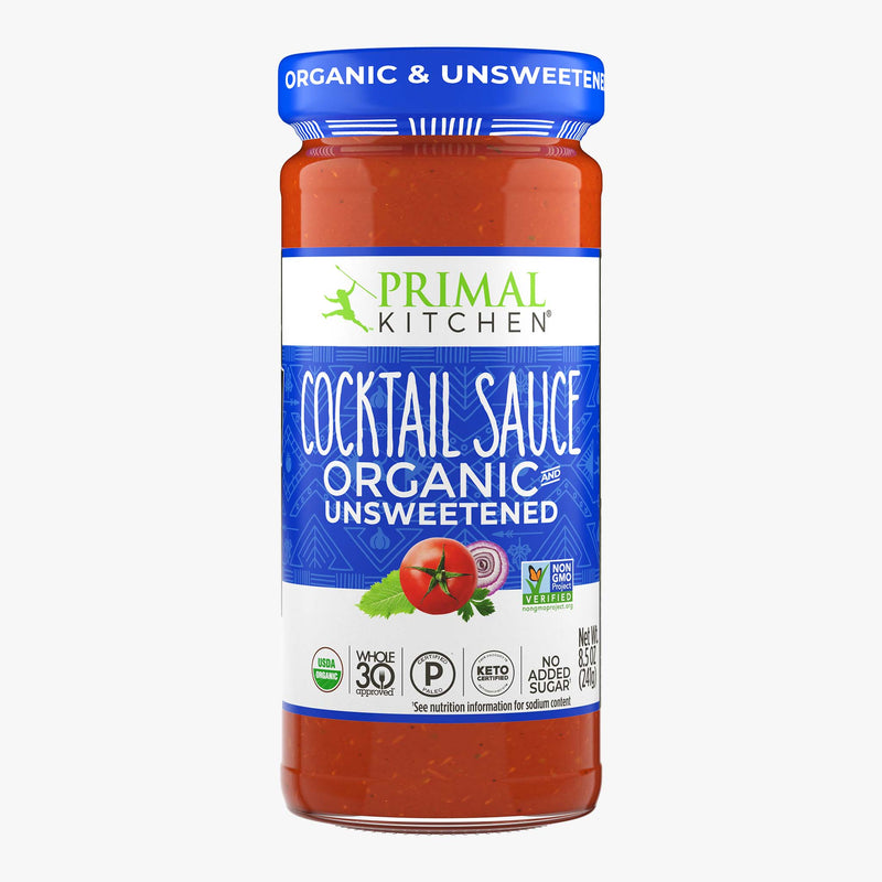 Primal Kitchen Organic and Unsweetened Golden BBQ Sauce, 8.5 oz
