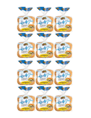 Schmidt / Old Tyme 647 Sandwich Roll (Hamburger Bun) 8 rolls