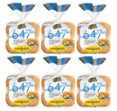 Schmidt / Old Tyme 647 Sandwich Roll (Hamburger Bun) 8 rolls