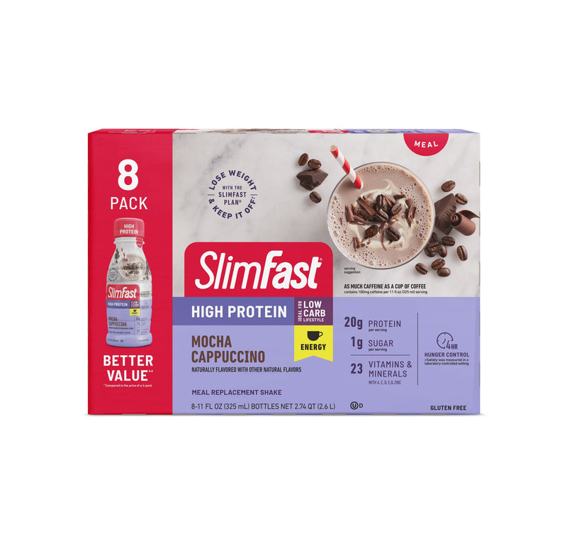 SlimFast Advanced Energy Ready-to-Drink Shakes 12 pk