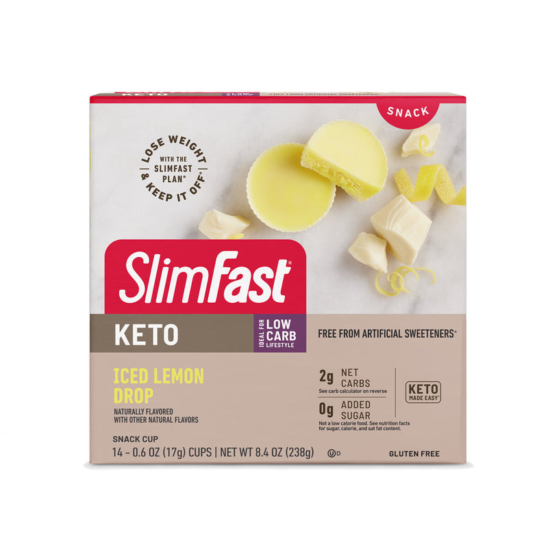 SlimFast Keto Fat Bomb Snack Cup, 8.4 oz
