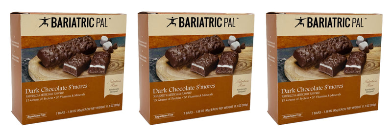 BariatricPal 15g Protein Bars - Dark Chocolate Marshmallow S'mores