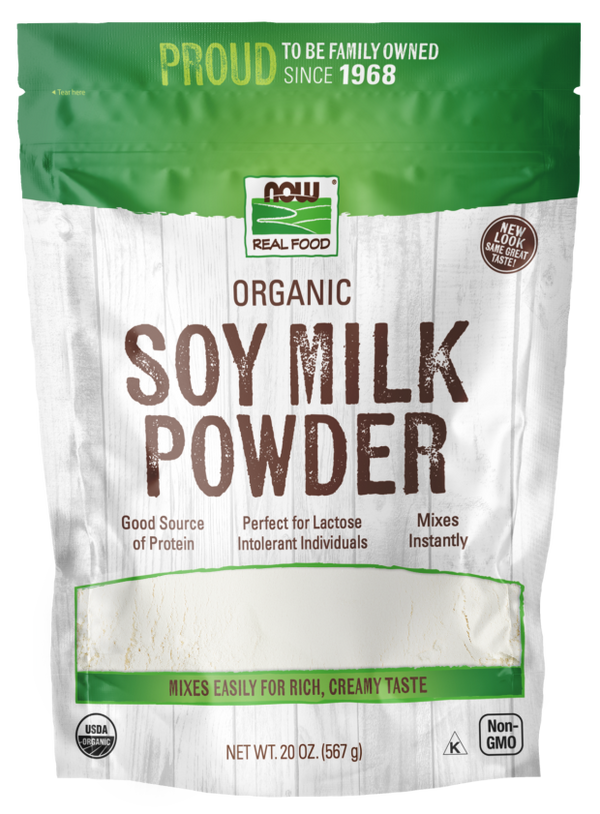 NOW Soy Milk Powder 20 oz.