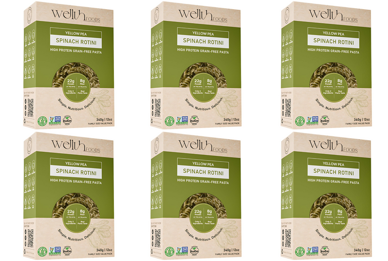 Wellth Foods High Protein Yellow Pea Pasta