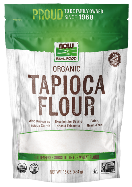 NOW Farine de tapioca 454 g.
