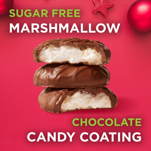 Russell Stover Sugar Free Chocolate Candy Christmas Ornament, 1.3 oz