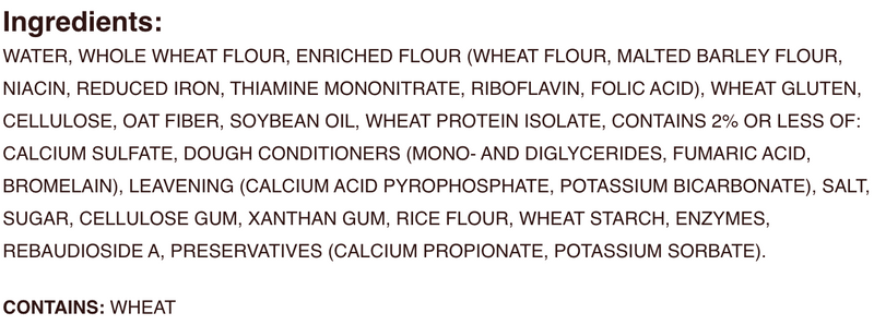 Toufayan Bakeries Low Carb/Low Sodium Wrap