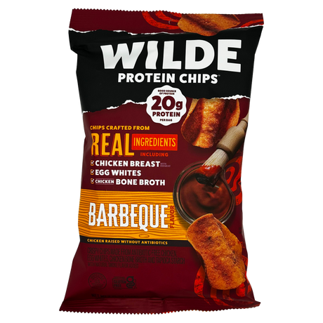 Chips de poulet Wilde - Barbecue / Un sac (64 g)