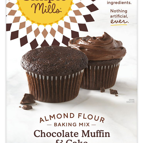 Simple Mills Chocolate Muffin Cake Almond Flour Mix oz by