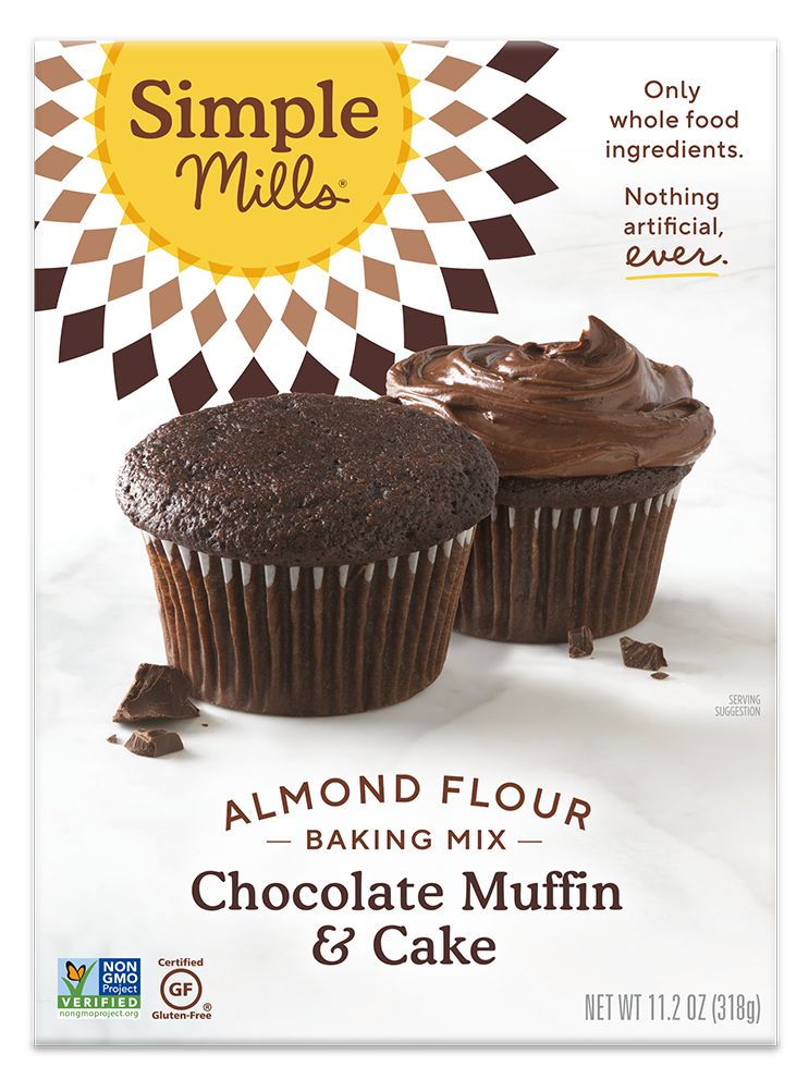 Simple Mills Chocolate Muffin & Cake Almond Flour Mix 11.2 oz 