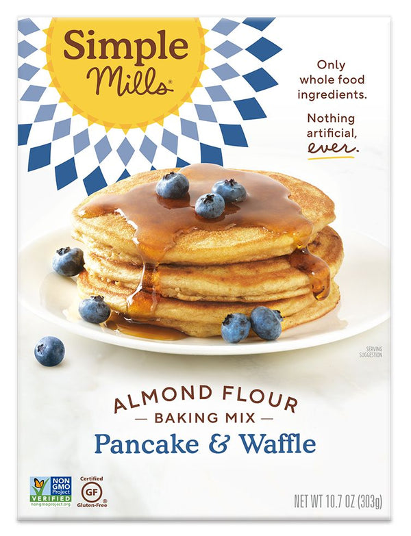 Simple Mills Pancake & Waffle Almond Flour Mix 10.7 oz 