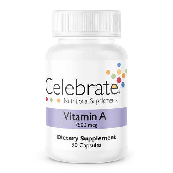 Celebrate 7500 mcg Vitamin A Capsule 