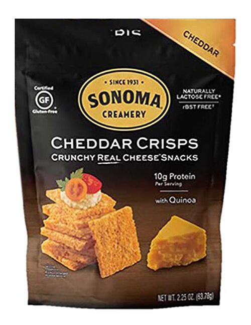 Sonoma Creamery Cheddar Crisps 2.25 oz 