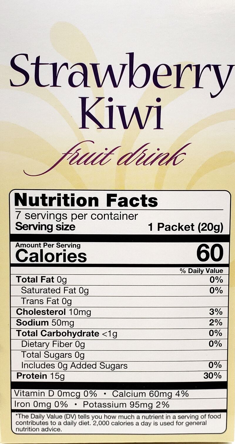 BariatricPal Fruit 15g Protein Drinks - Strawberry Kiwi