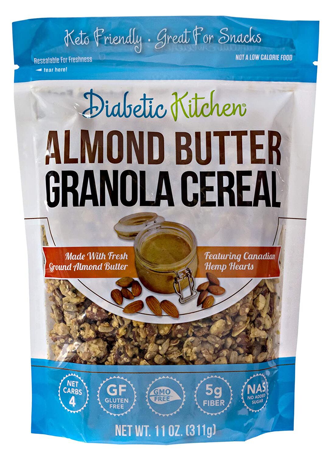 Diabetic Kitchen Granola Cereal