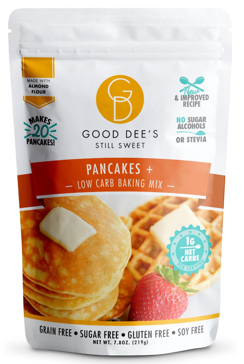 Good Dee's Low Carb Pancakes + Baking Mix