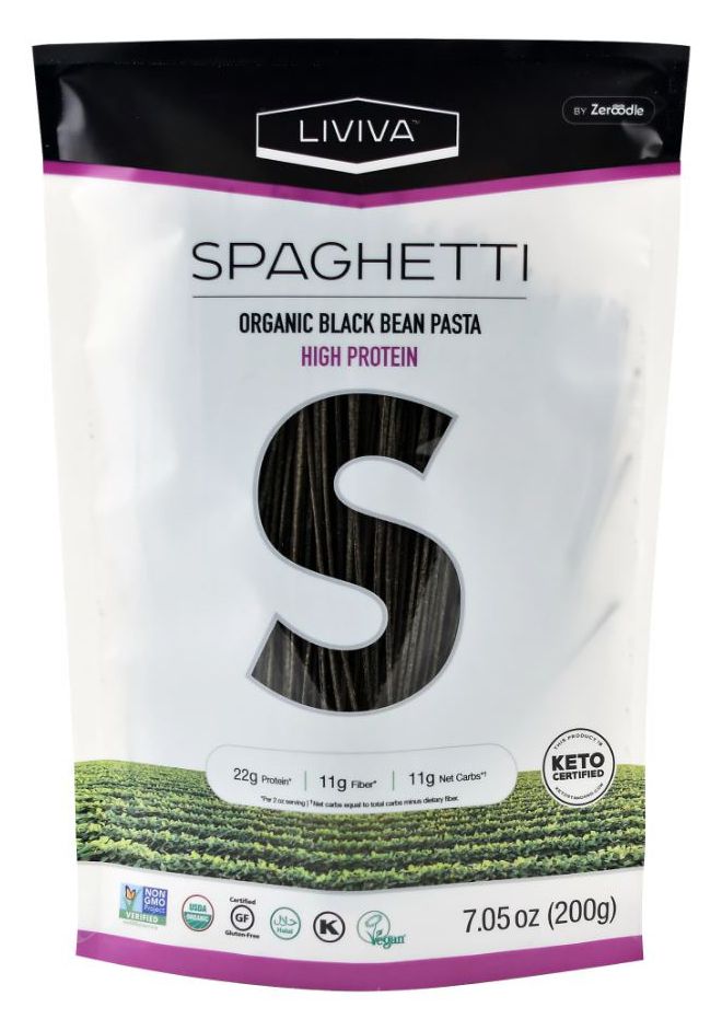 Liviva Organic Black Bean Spaghetti 200 grams