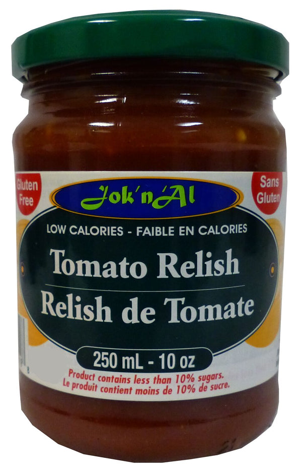 Jok n Al Low Calorie Tomato Relish 10 oz. 