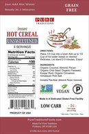 Pure Traditions Grain Free Instant Keto Hot Cereal