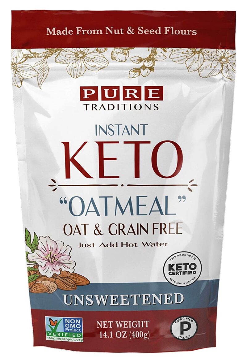 Pure Traditions Grain Free Instant Keto Hot Cereal