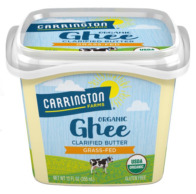 Carrington Farms Organic Ghee Clarified Butter 12 oz 