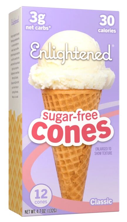 Enlightened Sugar Free Cones 4.7 oz 
