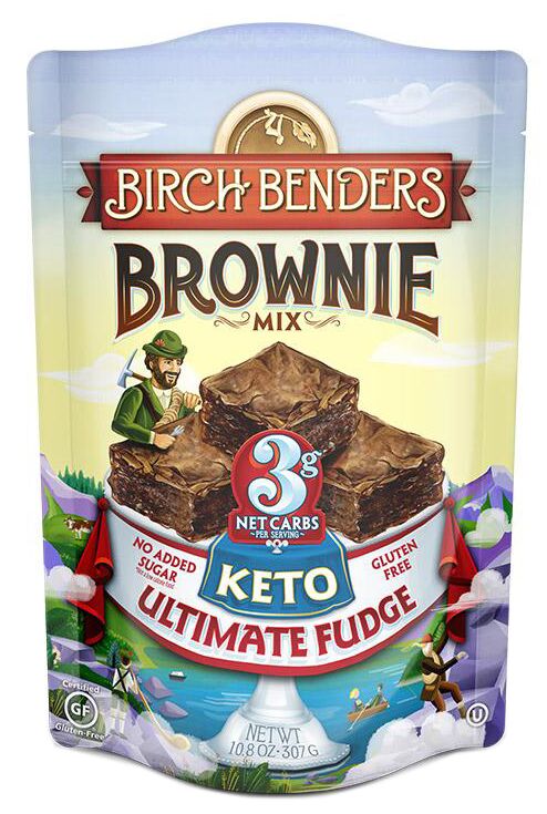 Birch Benders Keto Ultimate Fudge Brownie Mix 10.8 oz 