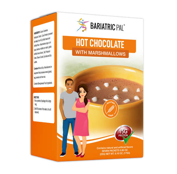 BariatricPal Hot Chocolate Protein Drink - Hot Chocolate with Marshmallows 