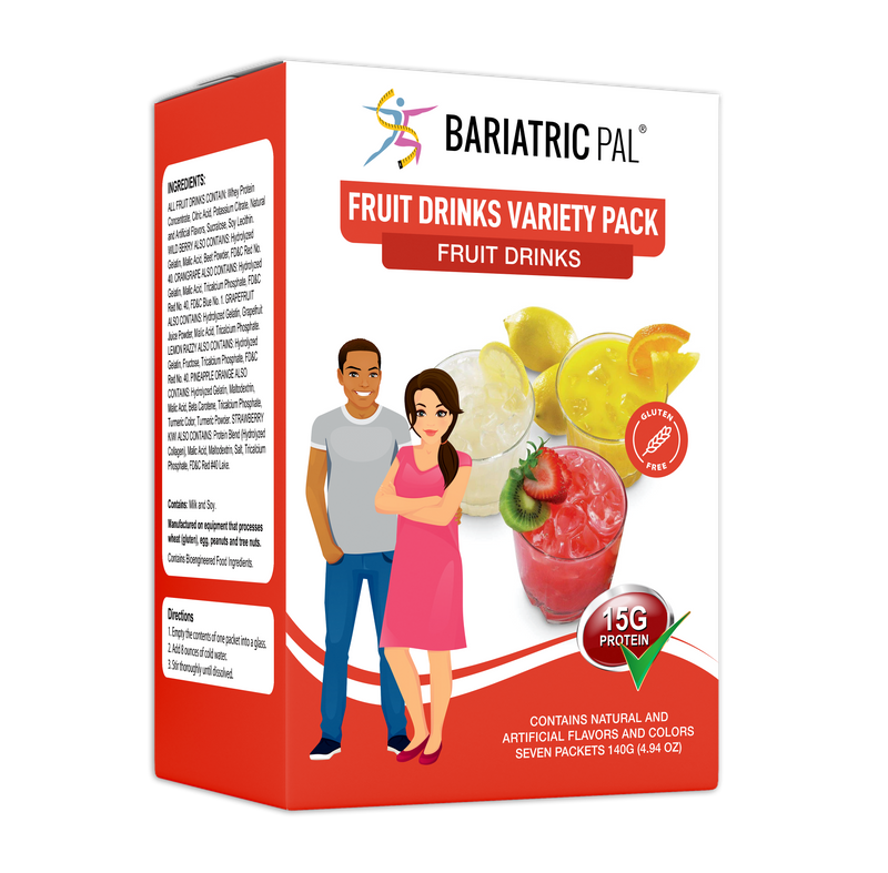 Bariatricpal Fruit Protein Drinks - Variety Pack 