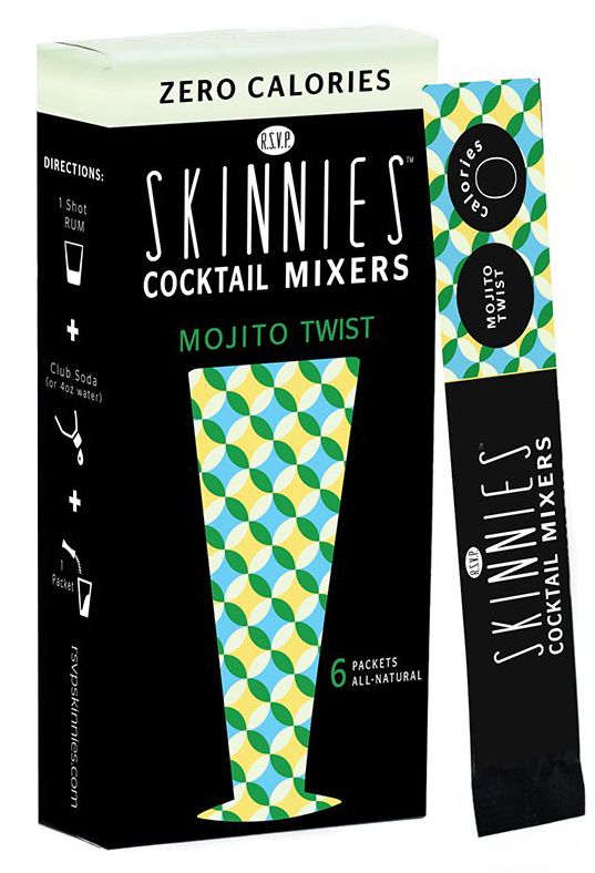 Skinnies Mojito Twist Cocktail Mixer 