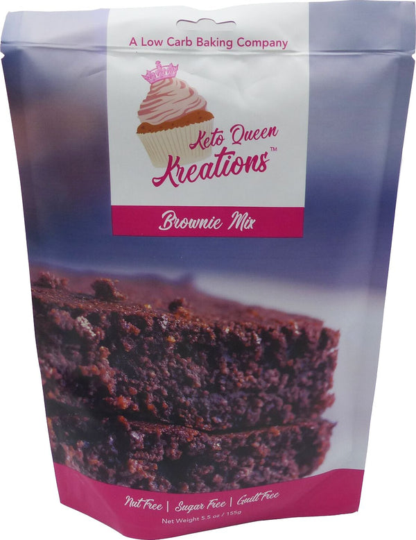 Keto Queen Kreations Brownie Mix 5.5 oz. 
