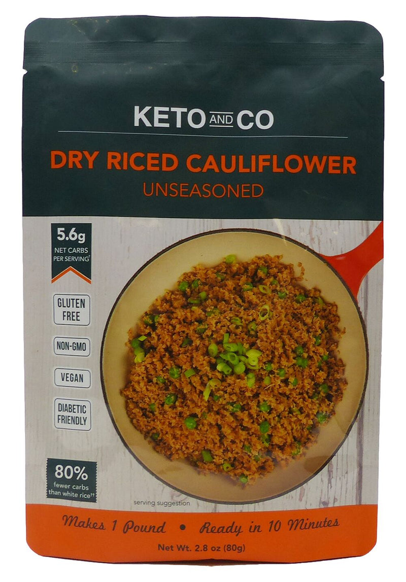 Keto and Co Dry Riced Cauliflower 2.8 oz 