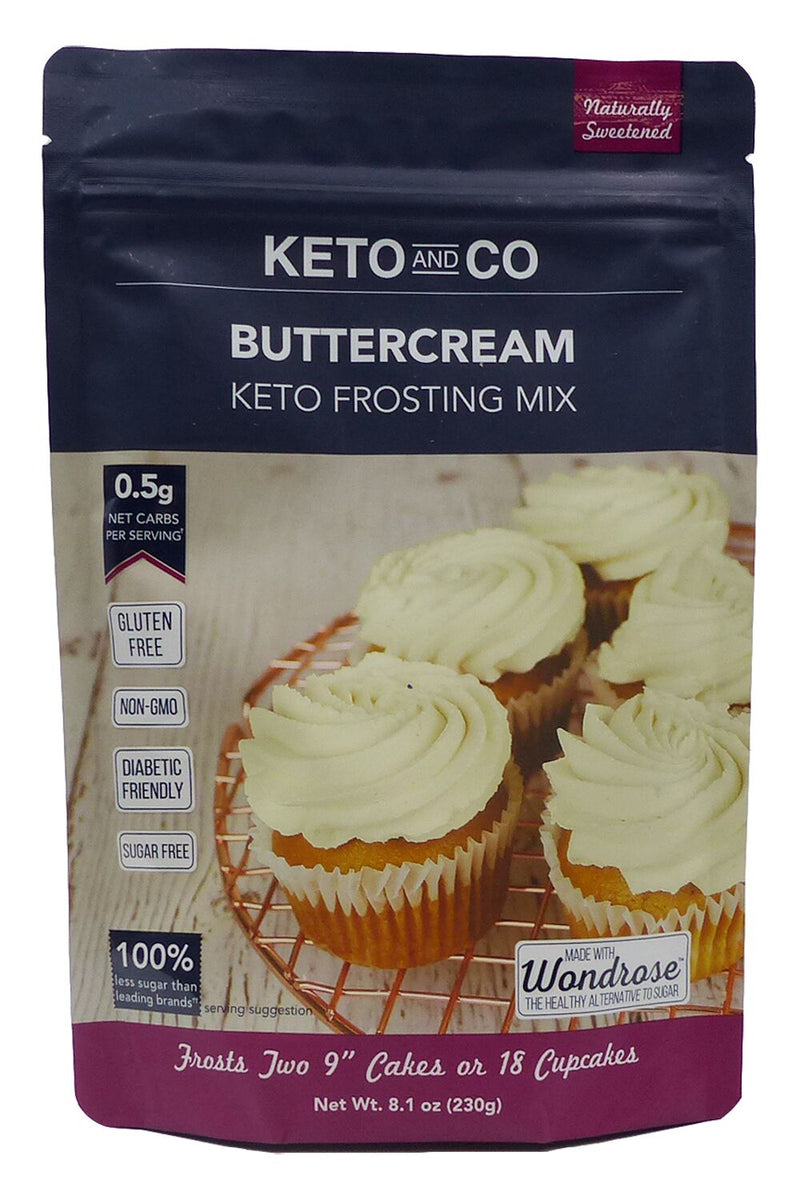 Keto and Co Keto Frosting Mix 8.1 oz 
