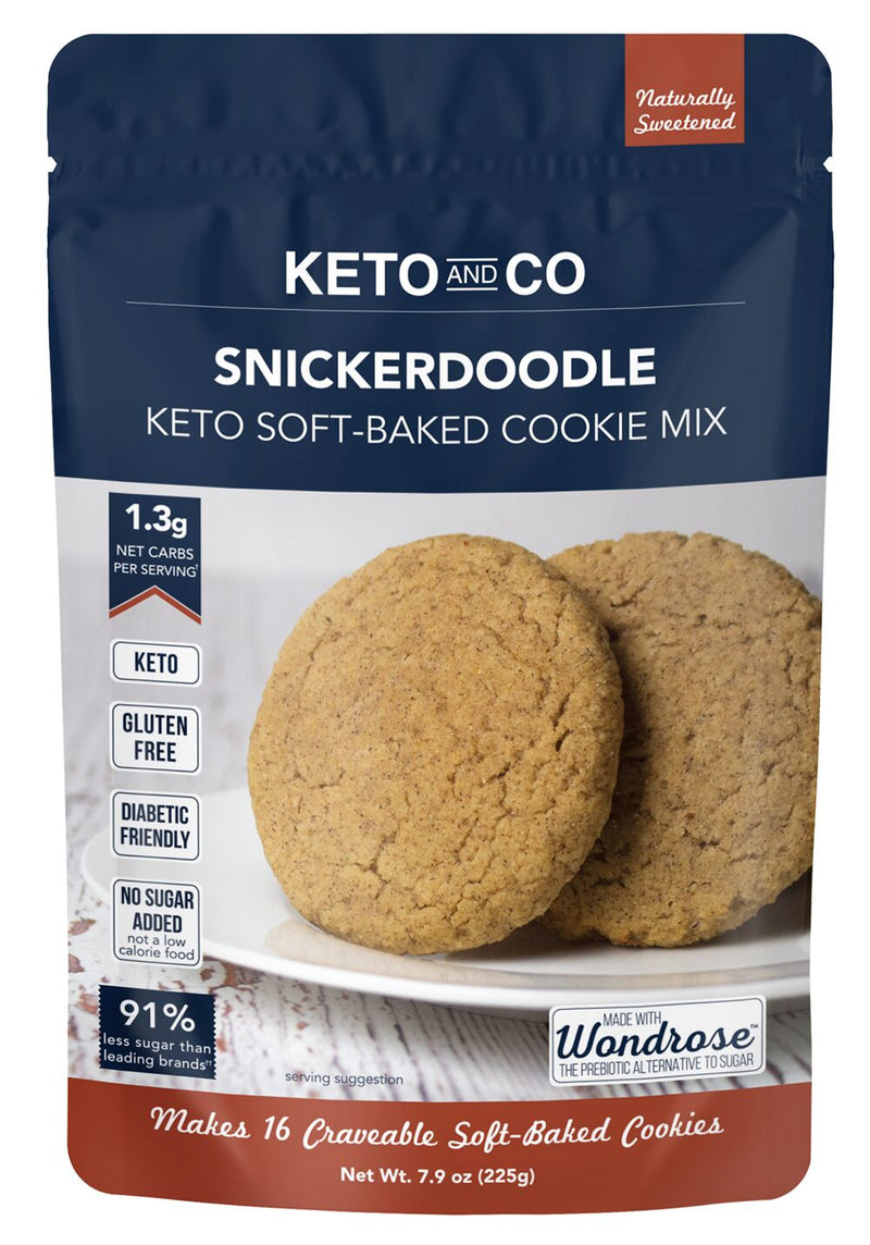 Keto and Co Keto Soft-Baked Cookie Mix