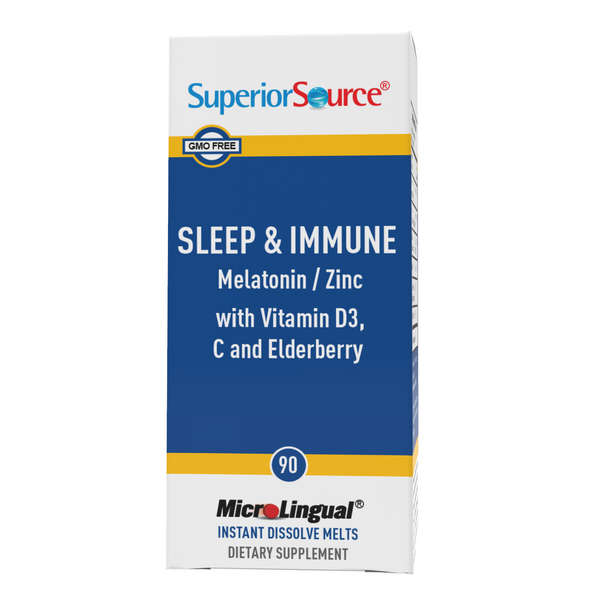 Superior Source Sleep & Immune MicroLingual® Instant Dissolve Tablets 